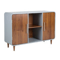 **Buffet design moderne en bois et métal**